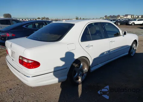 2000 Mercedes-Benz E 430 from USA, damaged, VIN WDBJF70J2YB009267